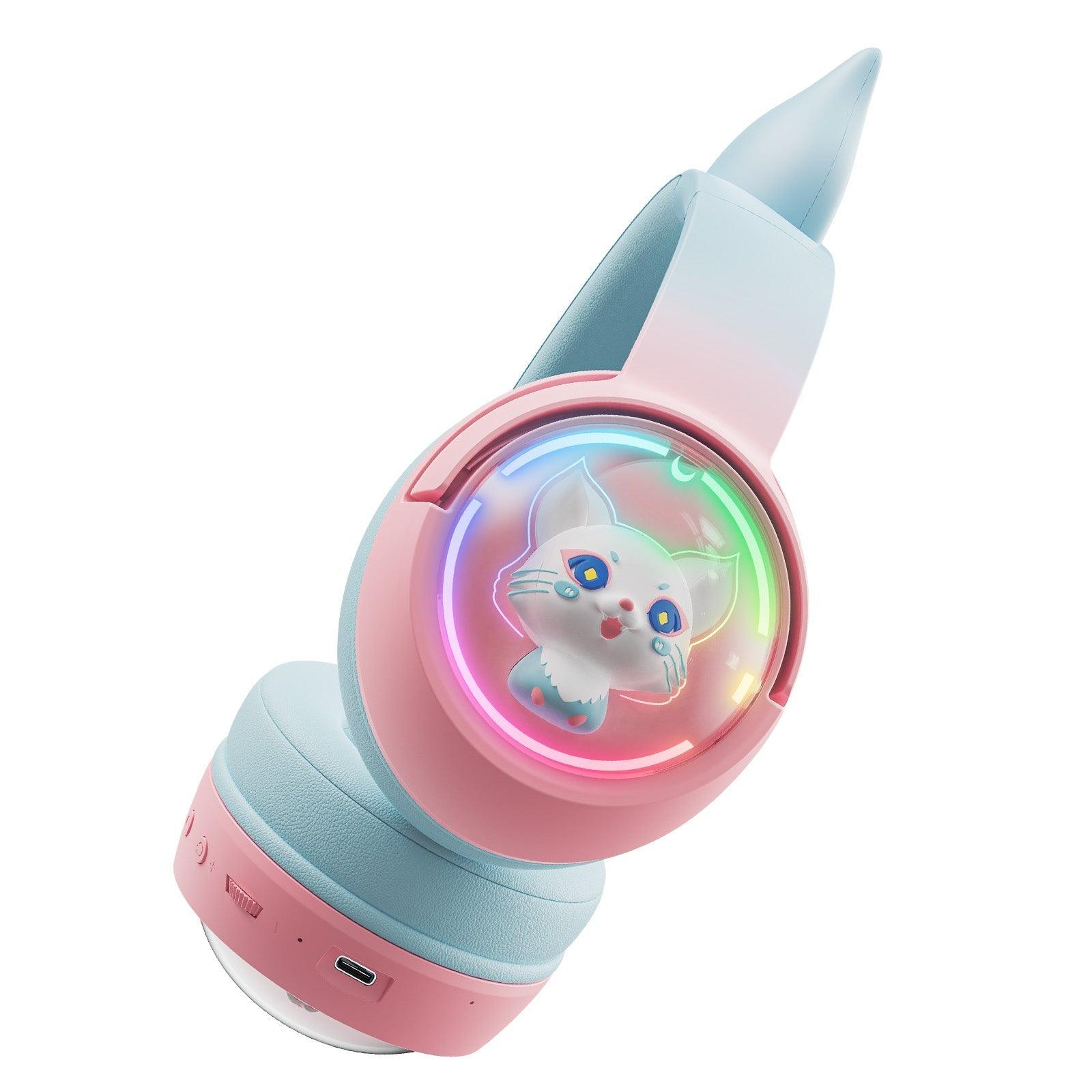 ONIKUMA B5 Gradient 2.4G Wireless Bluetooth Wired 3-mode Linghu Headphones, RGB Switch Headset - onikuma-1
