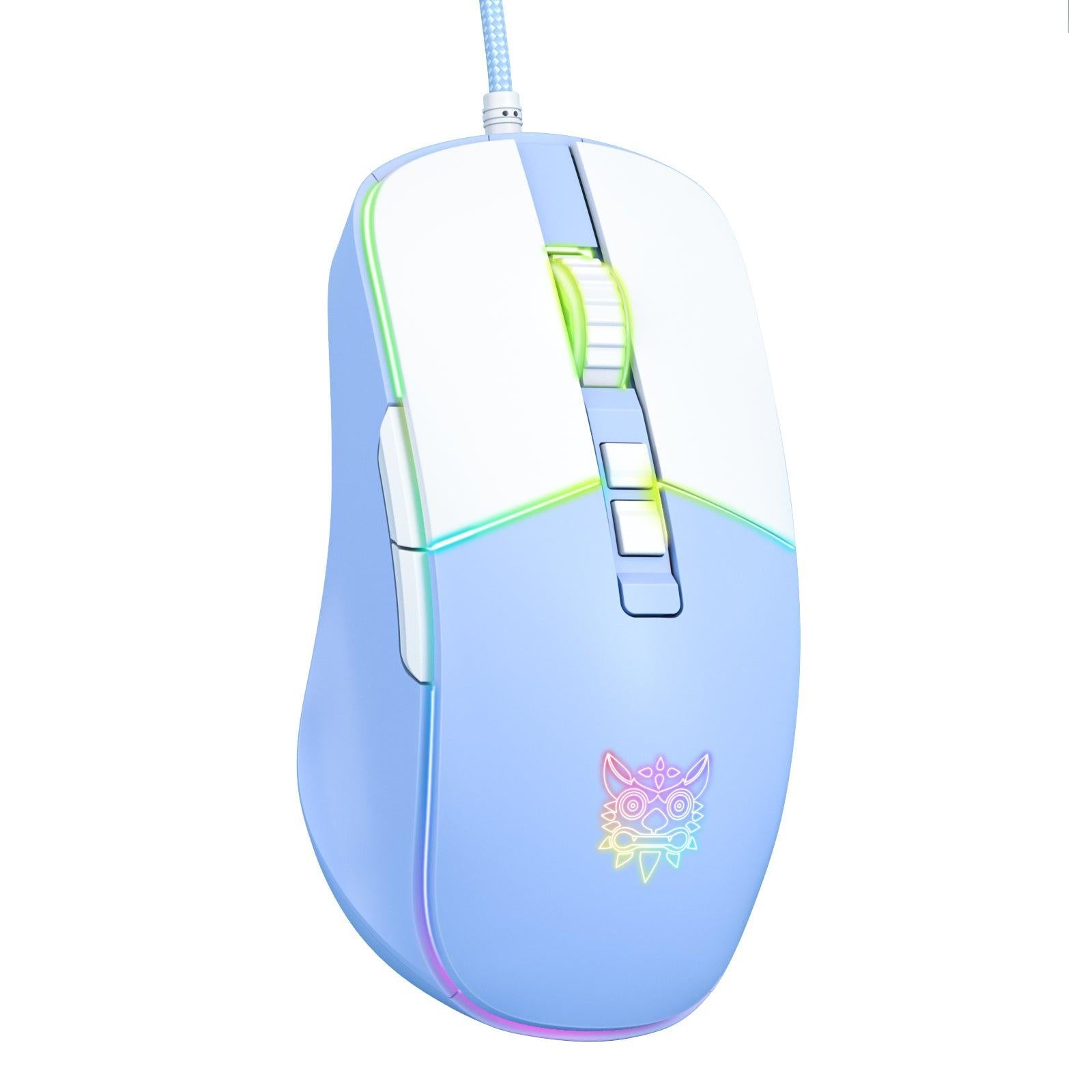 Onikuma CW916 Wired RGB Backlit Optical Mechanical Gaming Mouse