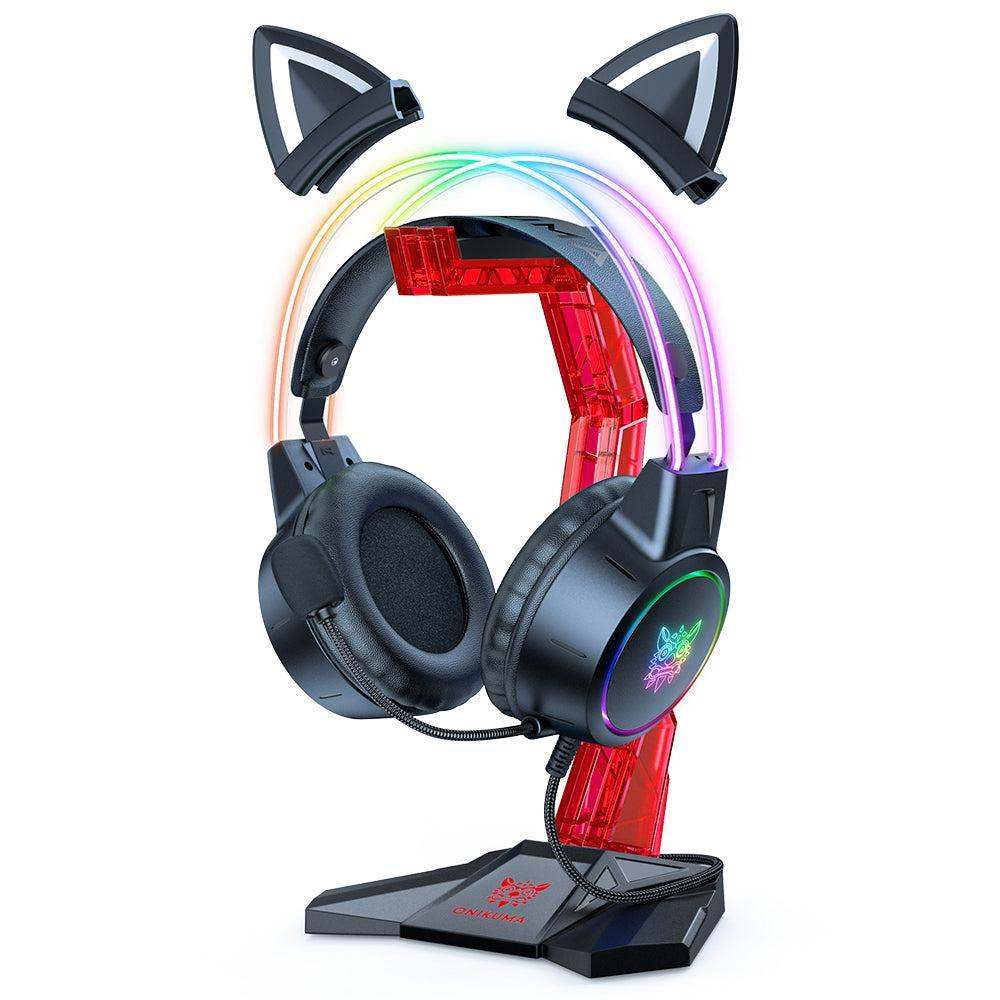 ONIKUMA ST-3 Acrylic Head-mounted Gaming Headset Stand - onikuma-1