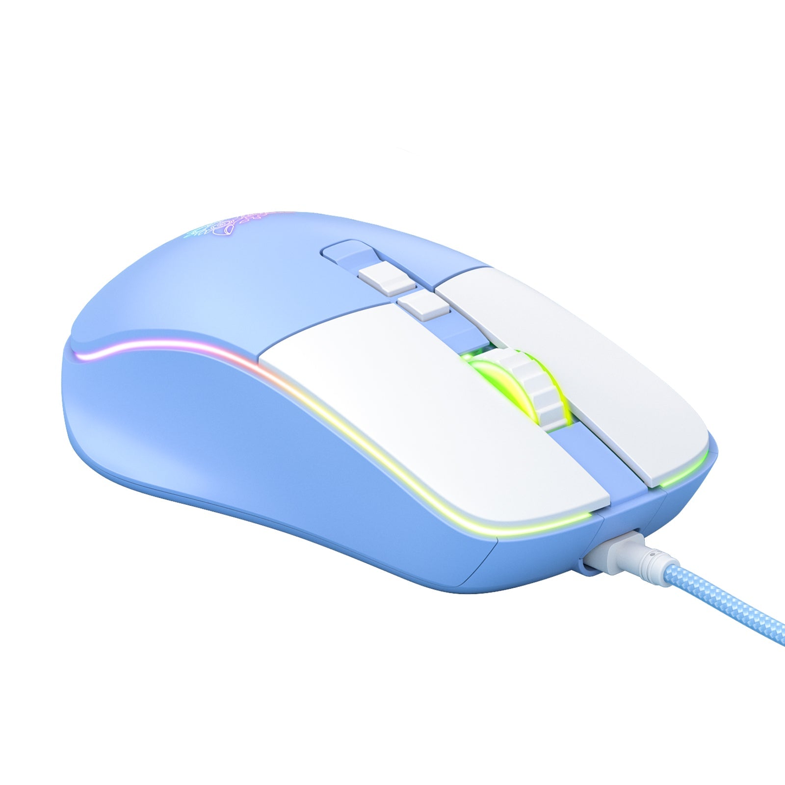 Onikuma CW916 Wired RGB Backlit Optical Mechanical Gaming Mouse