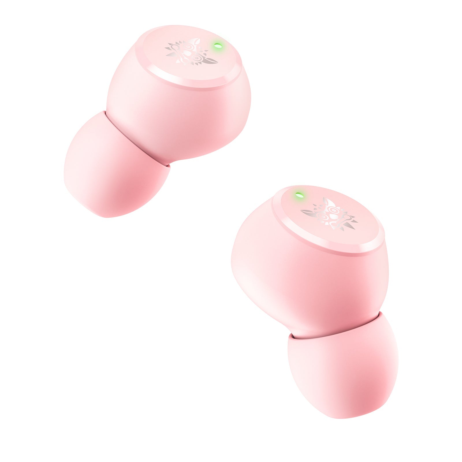 ONIKUMA T305 TWS Wireless Bluetooth V5.3 Earbuds Stereo / Hi-Fi Super Bass / Noise Canceling / Smart Touch-Pink