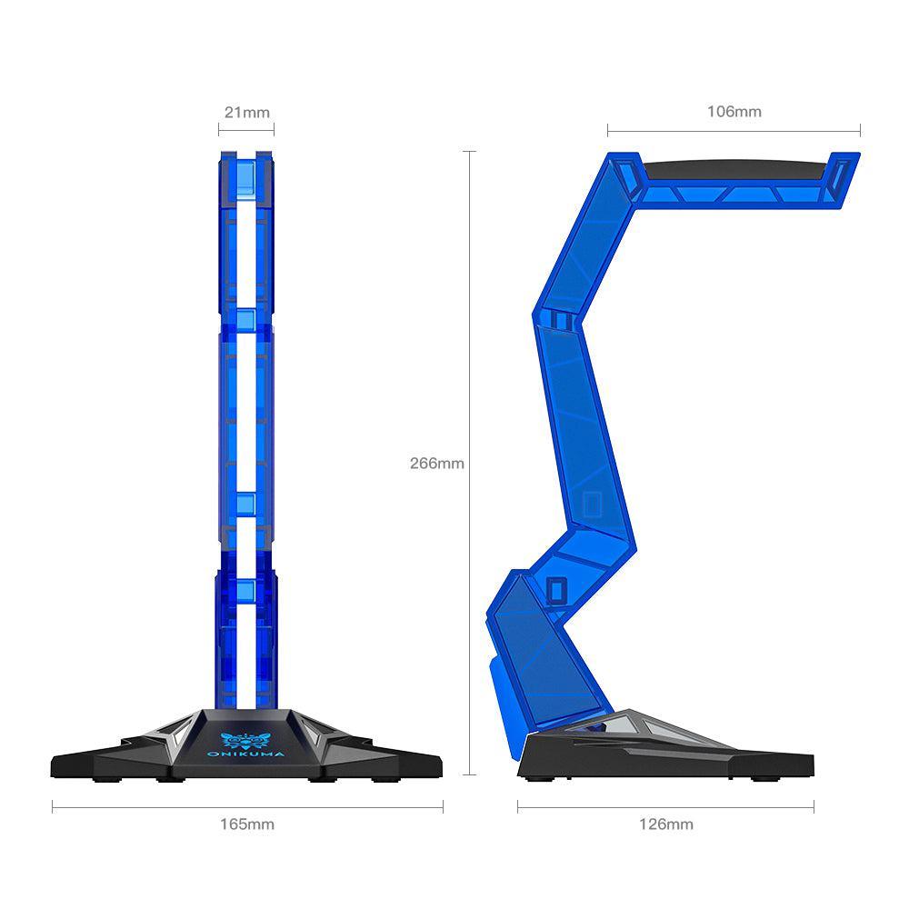 ONIKUMA ST-3 Acrylic Head-mounted Gaming Headset Stand - onikuma-1