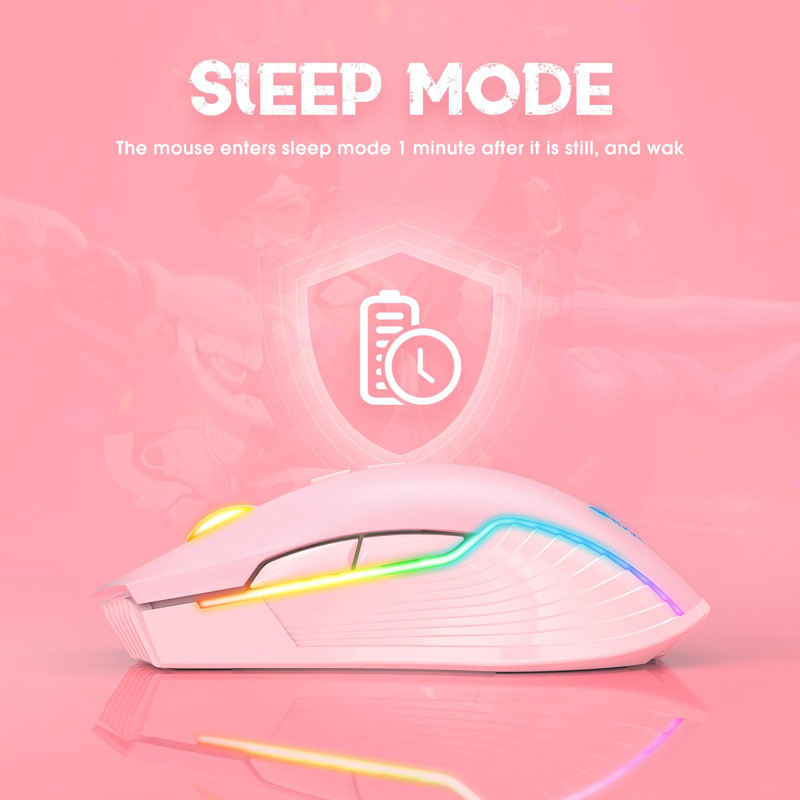 sleep mode | ONIKUMA CW905 3600 DPI Wireless Gaming Mouse