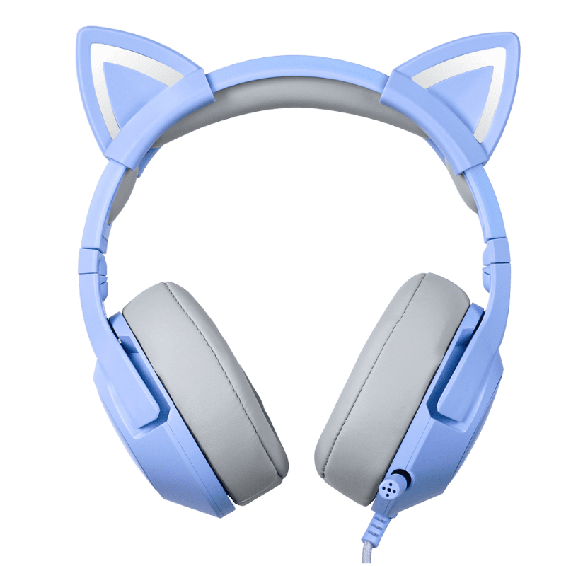 ONIKUMA K9 RGB Stereo Gaming Headset with Cat Ears for PS4, Xbox, PC and Switch