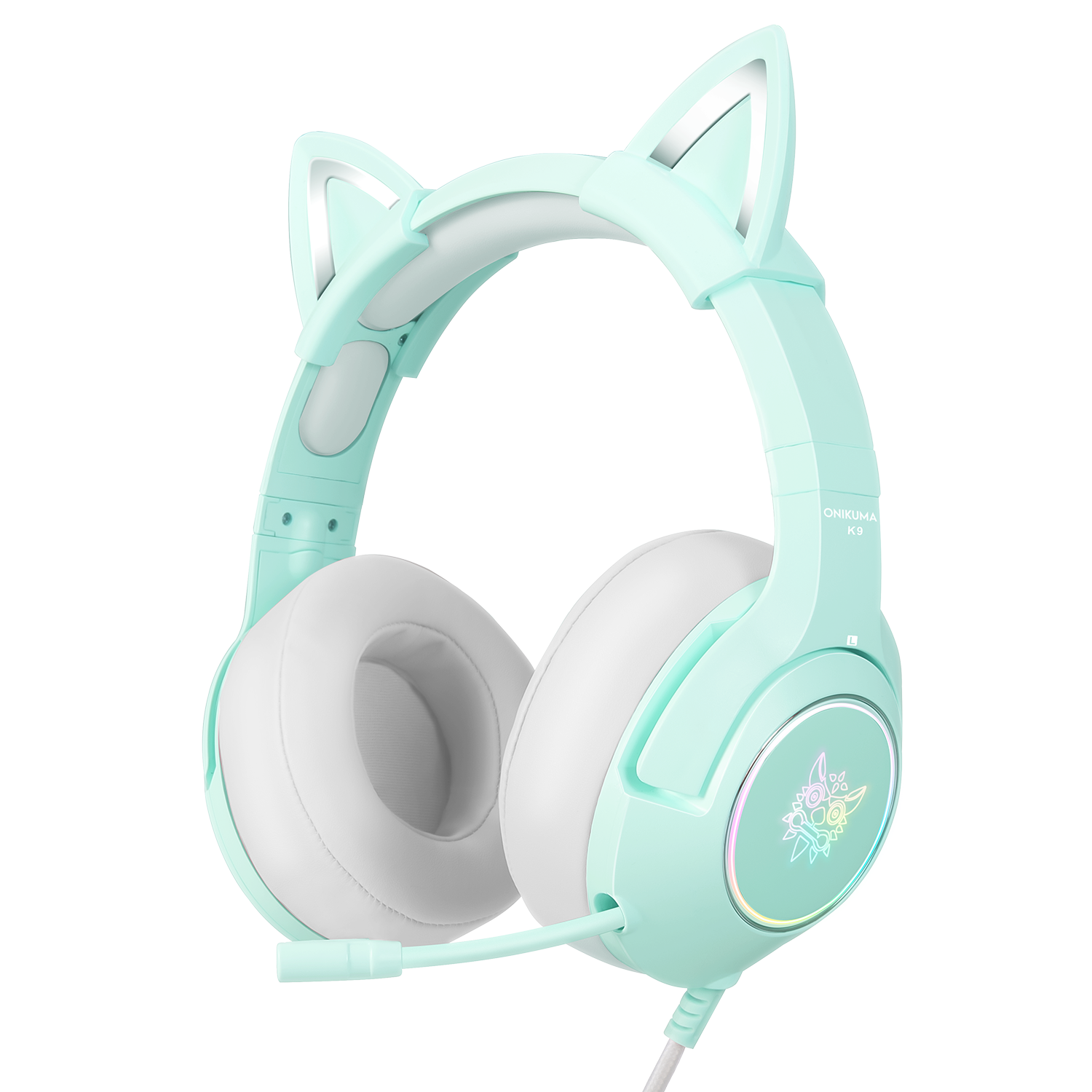 ONIKUMA K9 with Cat Ears——Elite Stereo Gaming Headset for PS4, Xbox, PC and Switch