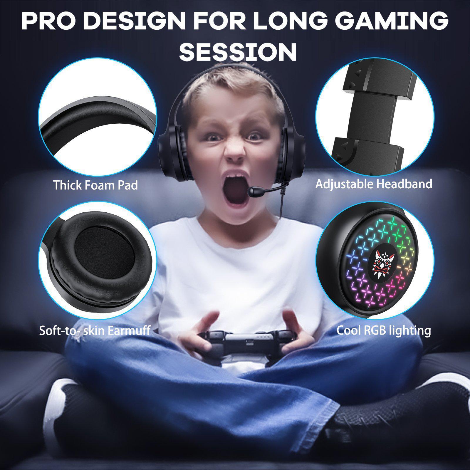 ONIKUMA X7 PRO Wired RGB Light Noise-canceling Gaming Headset - onikuma-1