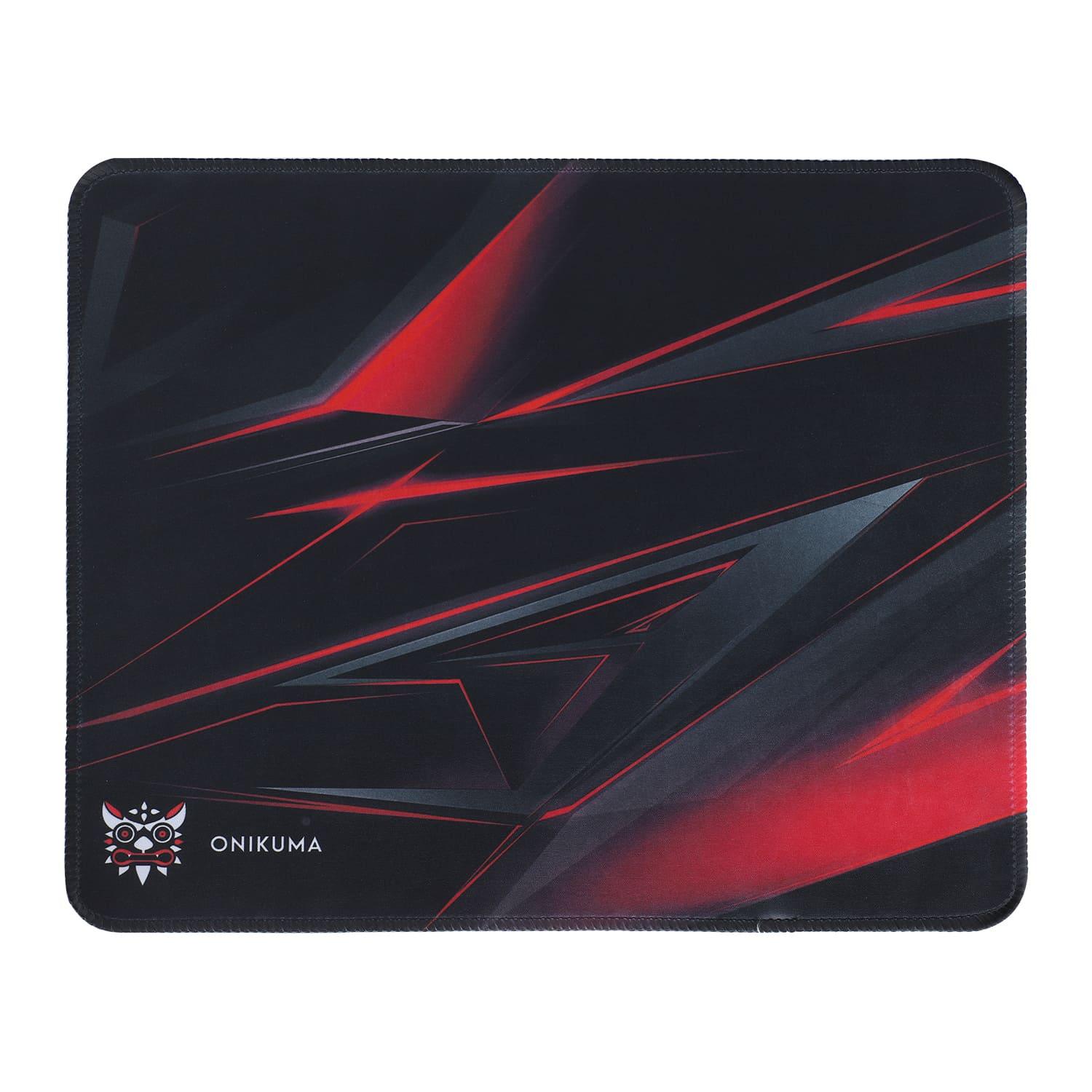 ONIKUMA G4 Black/Red Large Gaming Mouse Pad 350*300*2mm - onikuma-1